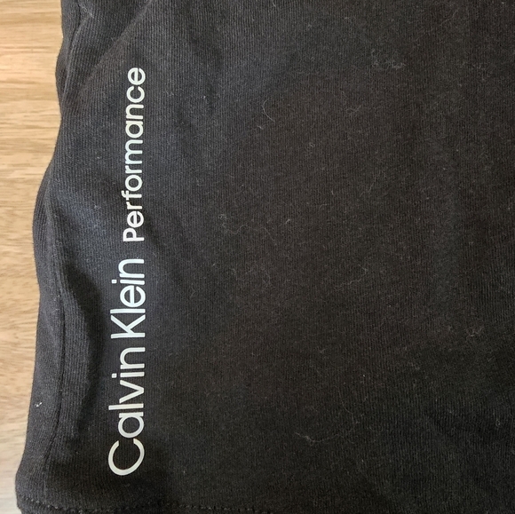 🔴 CALVIN KLEIN COTTON IBODY 2 PIECE ATLEISURE BUNDLE TOP SHORTS BLACK MEDIUM - Picture 7 of 15